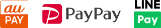 au PAY、PayPay LINE Pay